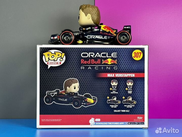 Funko Pop Rides 307 Max Verstappen (F1 Red Bull)