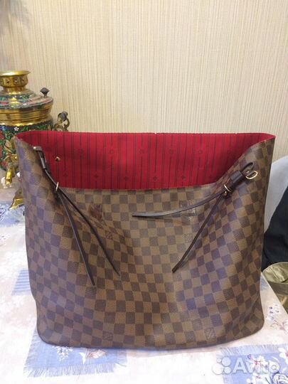 Сумка натуральная кожа коричневая