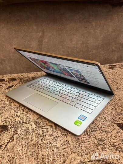 Игровой ноутбук HP Intel Core I5 GeForce 940mx