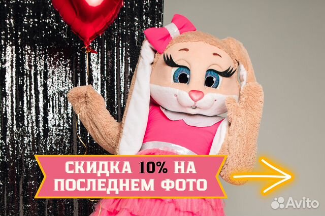 Ростовая кукла зайка Пуговка. Аниматоры