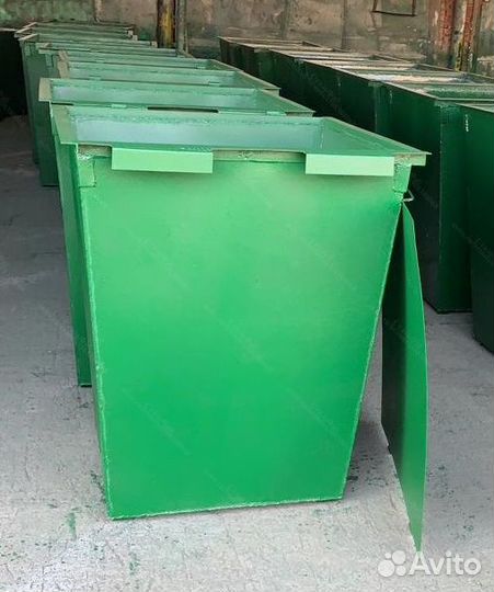 Контейнер для отходов с крышкой 0,75 м3 А-А2036