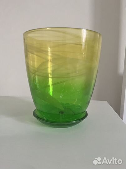 Горшок для орхидеи стекло