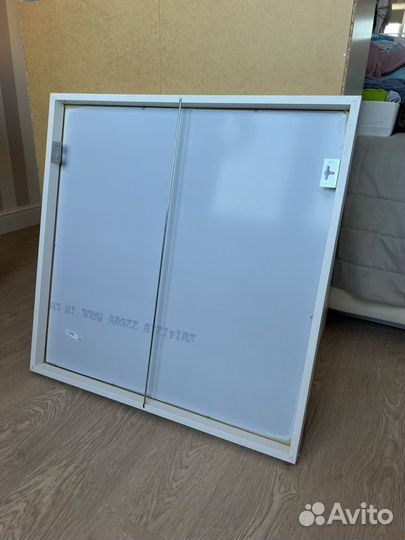 Зеркало IKEA stave 70x70 белое