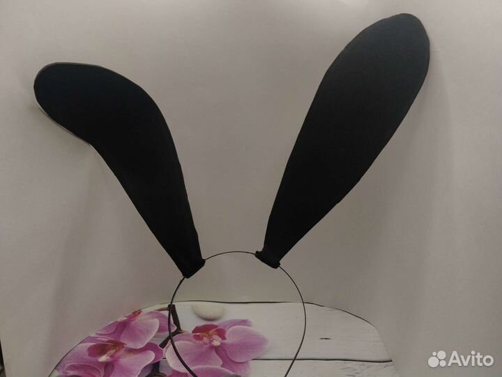 Ушки зайчика ободок. ушки. ручная работа. уши