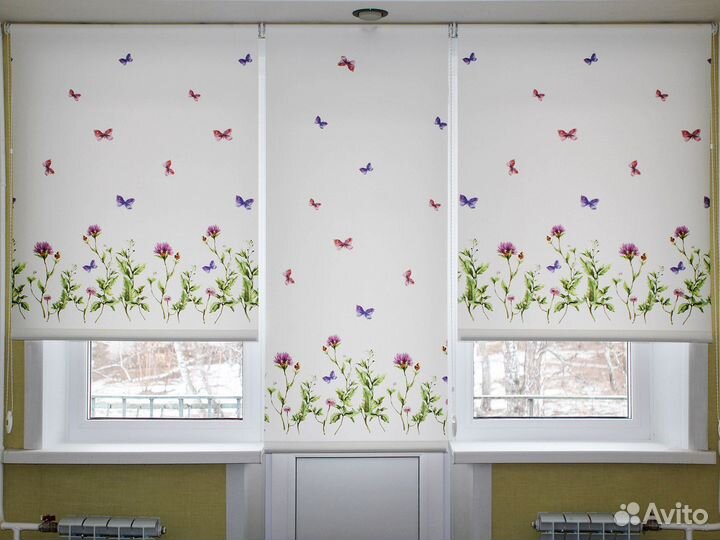Рулонные Шторы, День-ночь и тюль за 3дня
