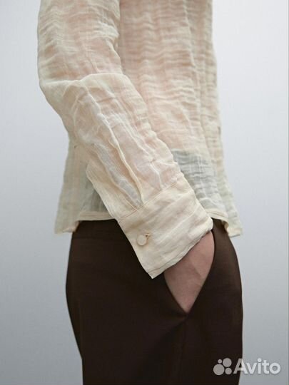 Рубашка Massimo Dutti из хлопка