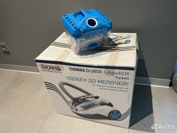 Пылесос Thomas drybox+aquabox Parkett