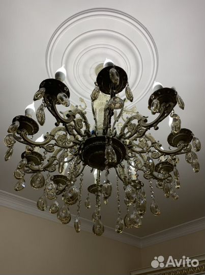 Люстра хрусталь бра светильник