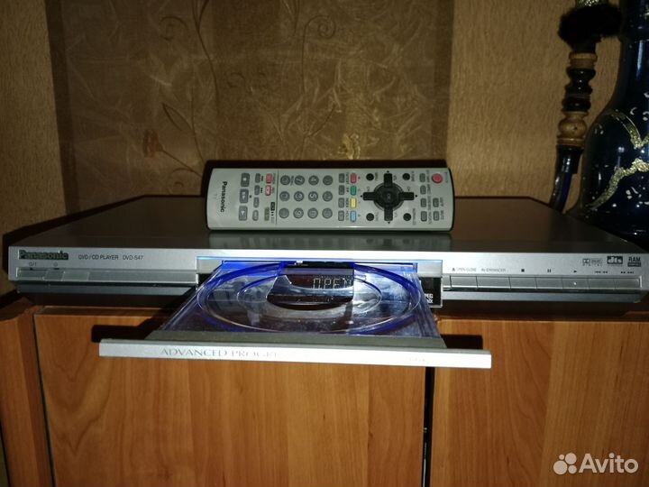CD/DVD/MP3 плеер Panasonic DVD-S47