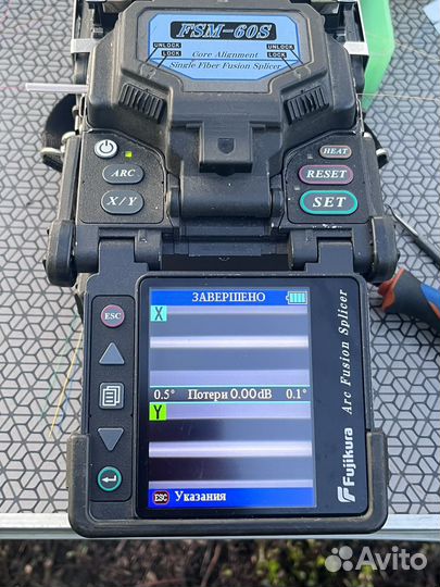 Сварка волс, пайка оптики, рефлектометрия