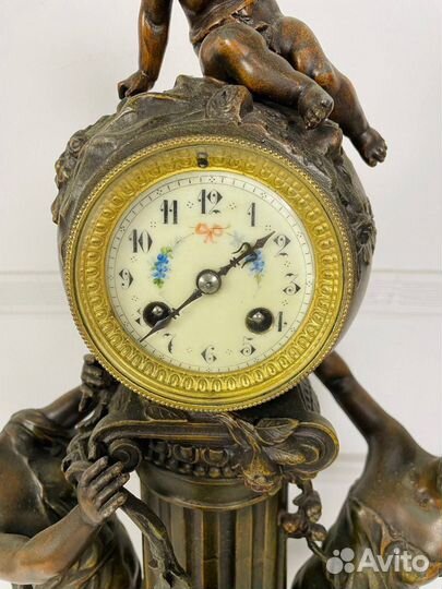 Антикварные часы L&F Moreau