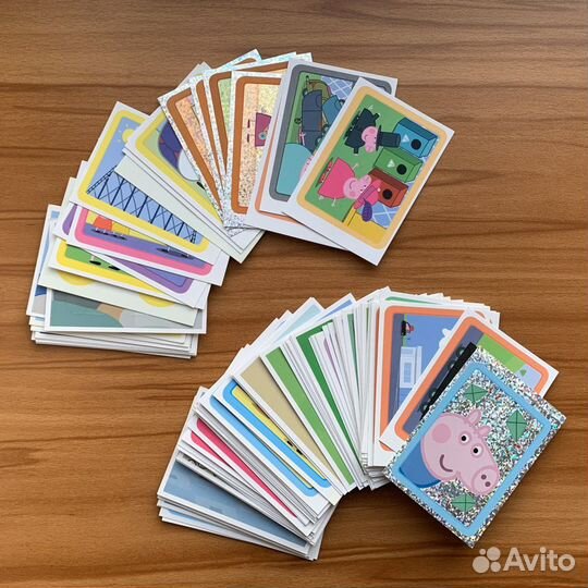 Стикеры наклейки «Свинка Пеппа» (Peppa Pig) 281 шт