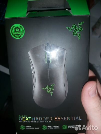 Мышь проводная Razer DeathAdder Essential