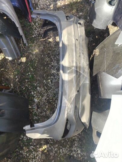 Задний бампер Hyundai Santa Fe 3 рестайлинг