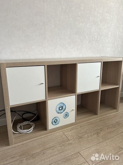 Стеллаж IKEA каллакс 8 ячеек