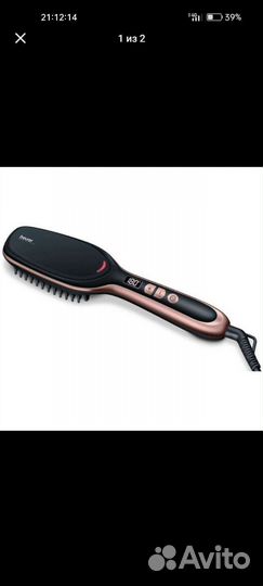 Новая Расческа выпрямитель