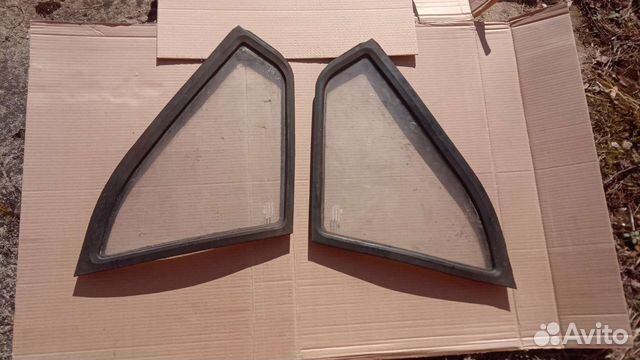 Стекло заднее к Москвич-2141 с рамкой