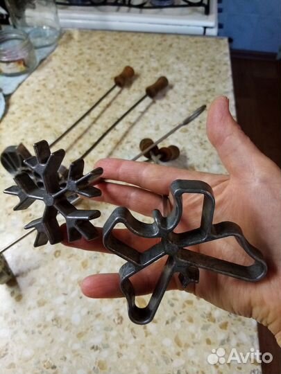 Формы для выпечки хвороста. СССР