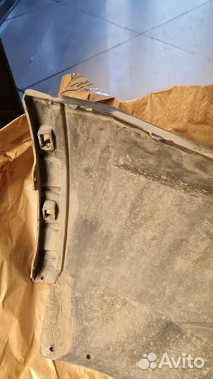 Накладка на задний бампер