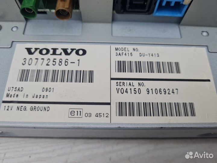 Дисплей Volvo Xc60 I B6304T2 2010