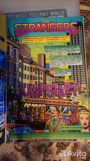 Ultraverse The Strangers #1 подписан авторами