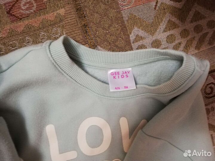 Детские вещи пакетом для девочки 110 116