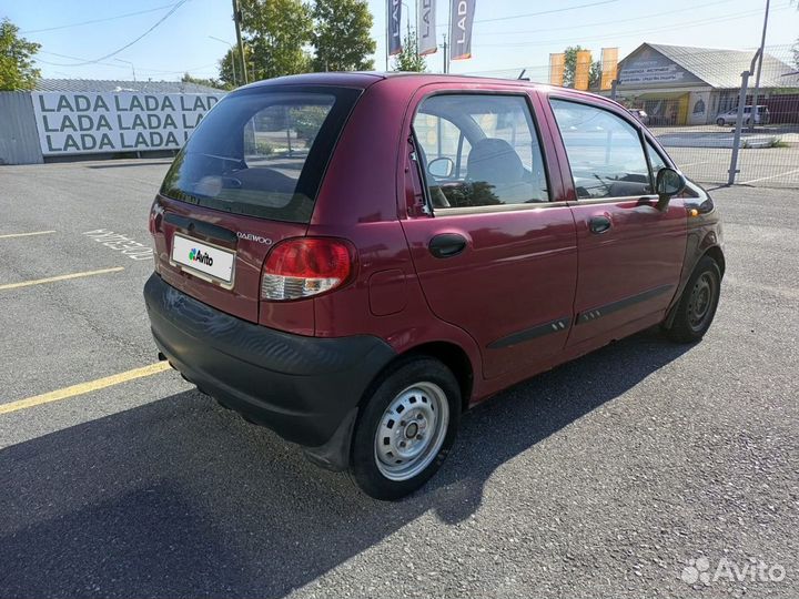 Daewoo Matiz 0.8 МТ, 2010, 155 800 км