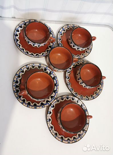 Кофейный сервиз Болгария (не полный)