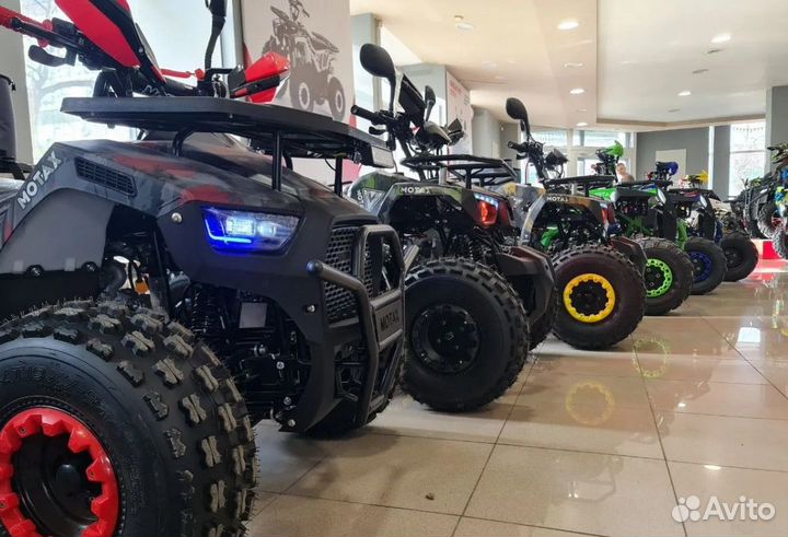 Квадроциклы 125 кубов подходят до 13 лет