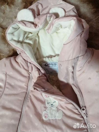 Зимний комбинезон для девочки