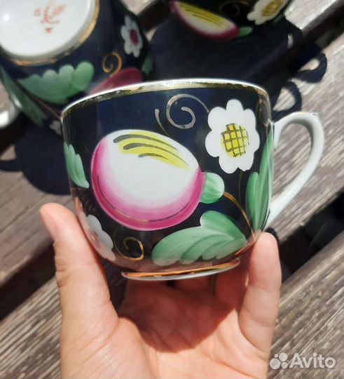 Чашки Вербилки 50-е годы СССР