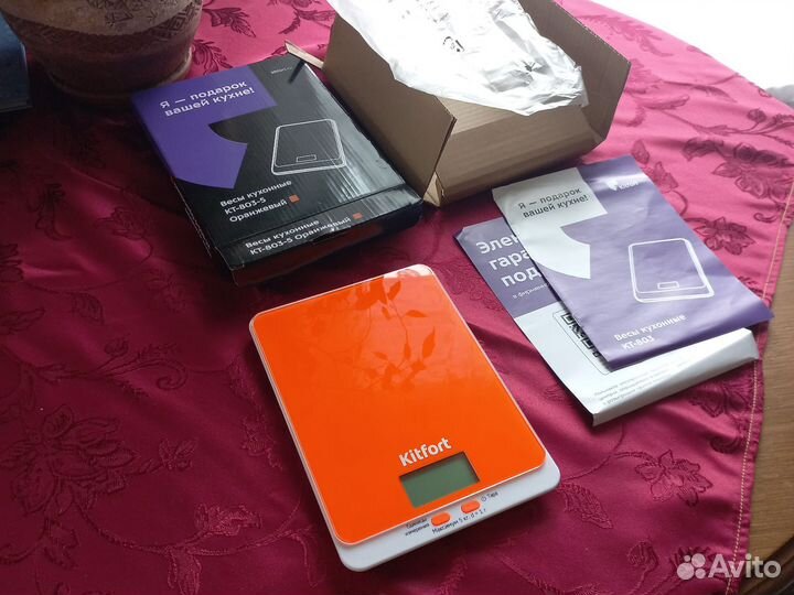 Весы кухонные электронные Kitfort KT-803-5