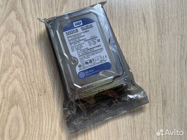Жесткий диск WD Caviar Blue 500 Гб (WD5000aakx) купить в Москве ...