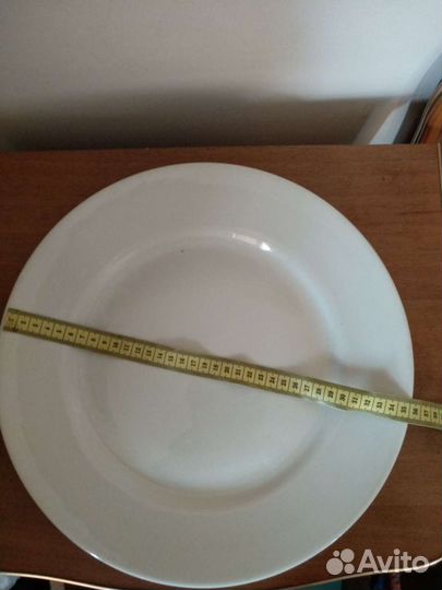 Тарелка-гигант СССР винтажная диаметр 35 см