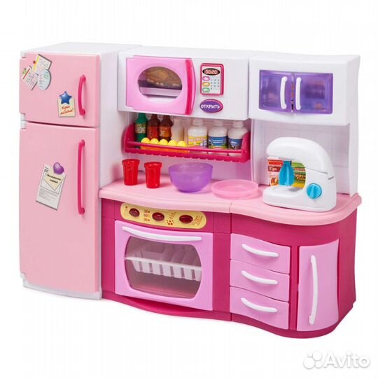 Кухня для барби со светом и звуком