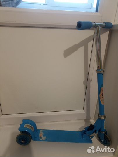 Самокат детский трехколесный бу