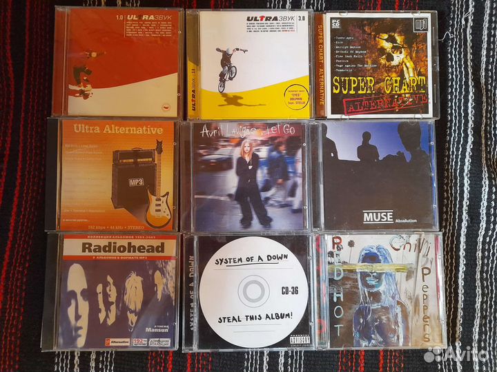 Cd диски разных исполнителей