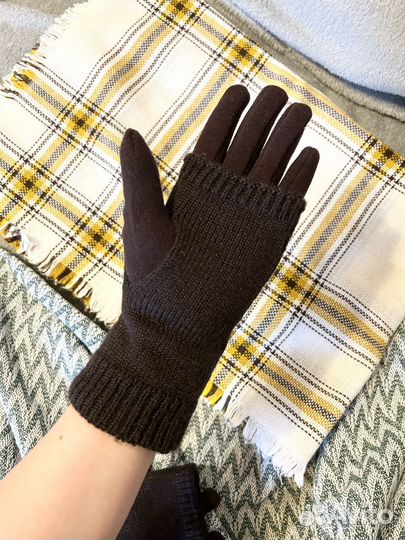Перчатки-митенки новые