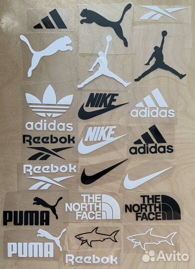 Патч Термонаклейка Patch Adidas,Nike,Jordan