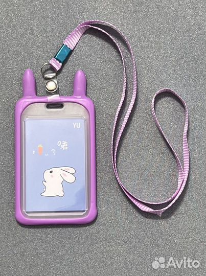 Силиконовый бейдж