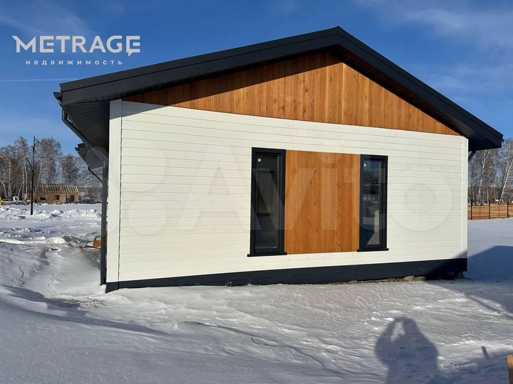 Дом 108,9 м² на участке 8 сот.