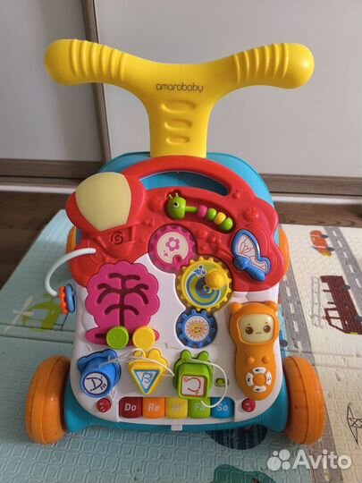 Ходунки каталка детские Amarobaby как новая