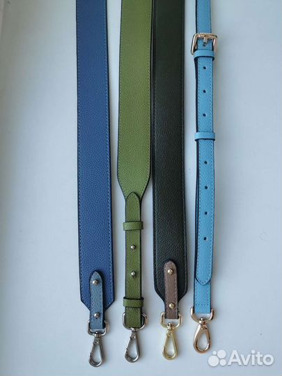 Кожаный ремень для сумки