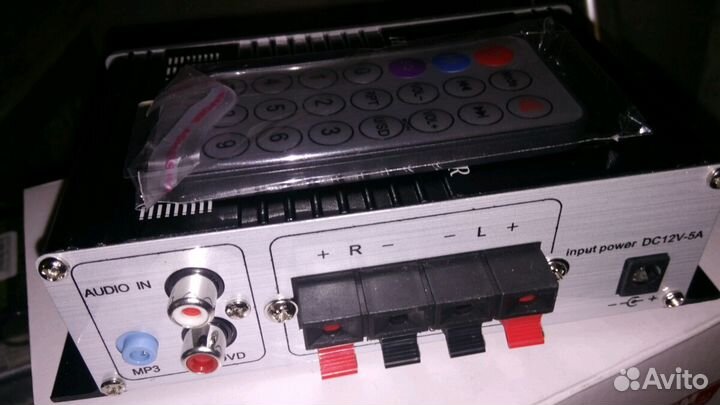 Усилитель звука с блютуз мр3