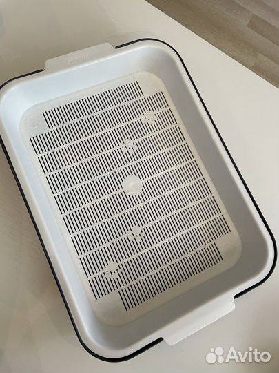 Лоток для кошек с сеткой