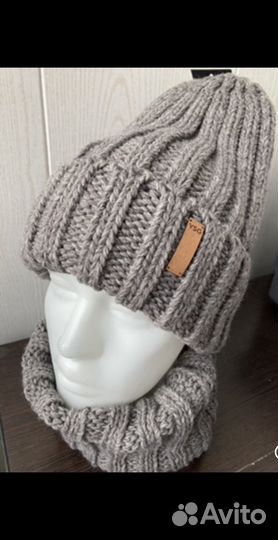 Зимняя шапка и снуд