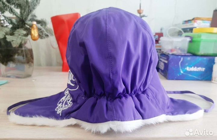 Новая зимняя шапка для девочки. 54-56