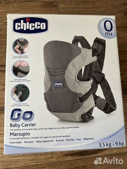 Рюкзак-кенгуру Chicco Go Baby