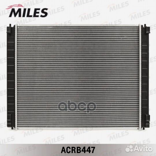 Радиатор infiniti FX 5.0 A/T (паяный) 08- nissa