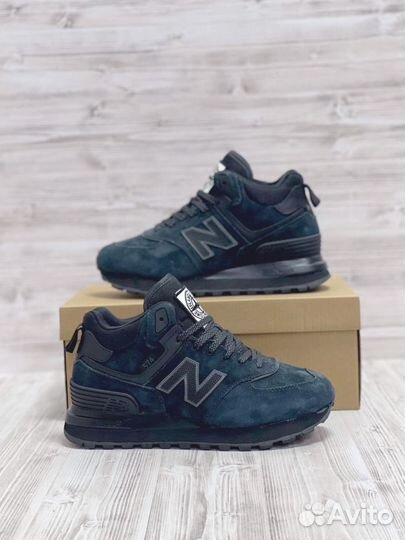 Кроссовки New Balance 574 Stone Island зимние